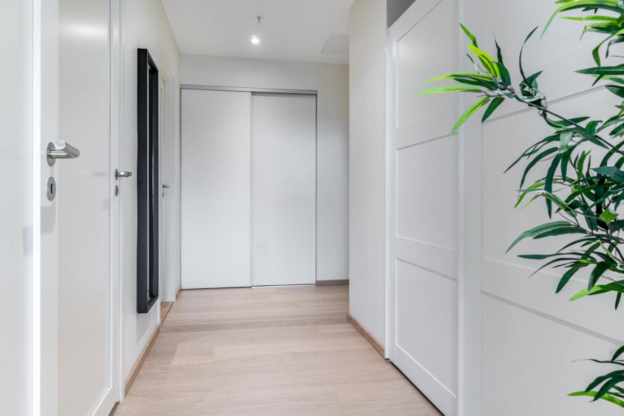 Mjos Tower Apartment - Lovely City View Sjusjøen المظهر الخارجي الصورة